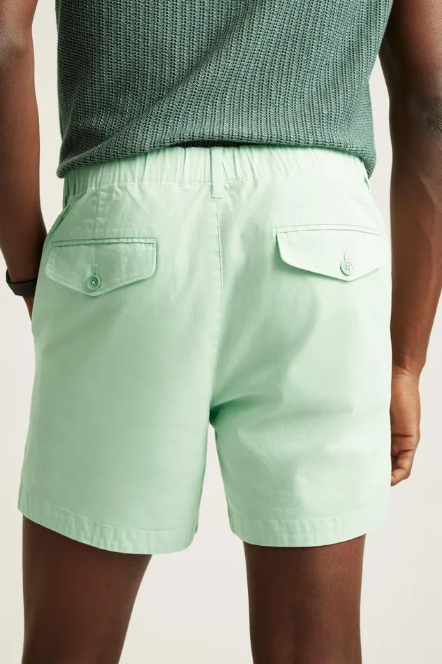 Men Casual Shorts Bonobos Lightweight Chino Short Silt Green