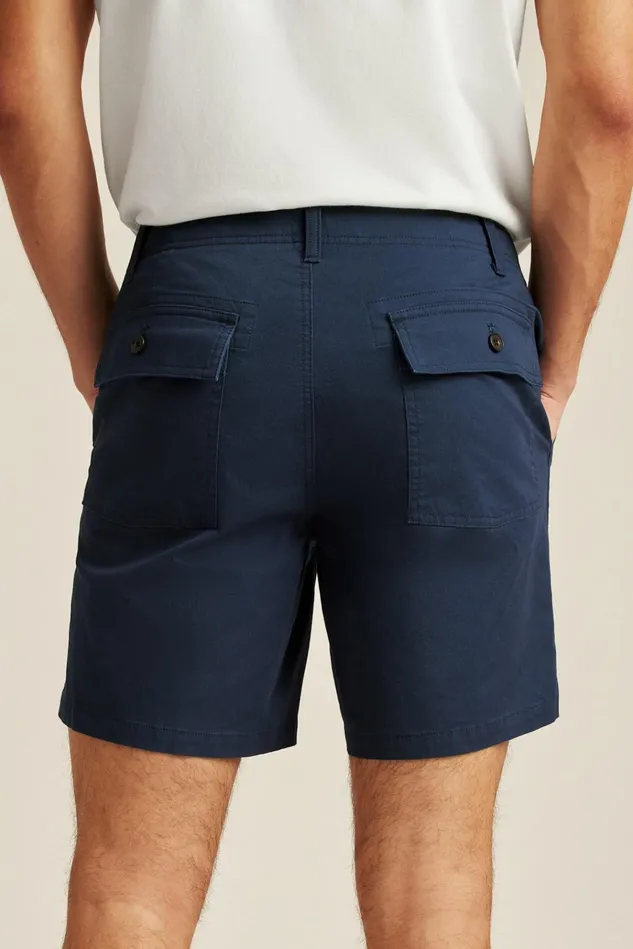 Men Casual Shorts Bonobos Lightweight Travel Short Maritime Blue