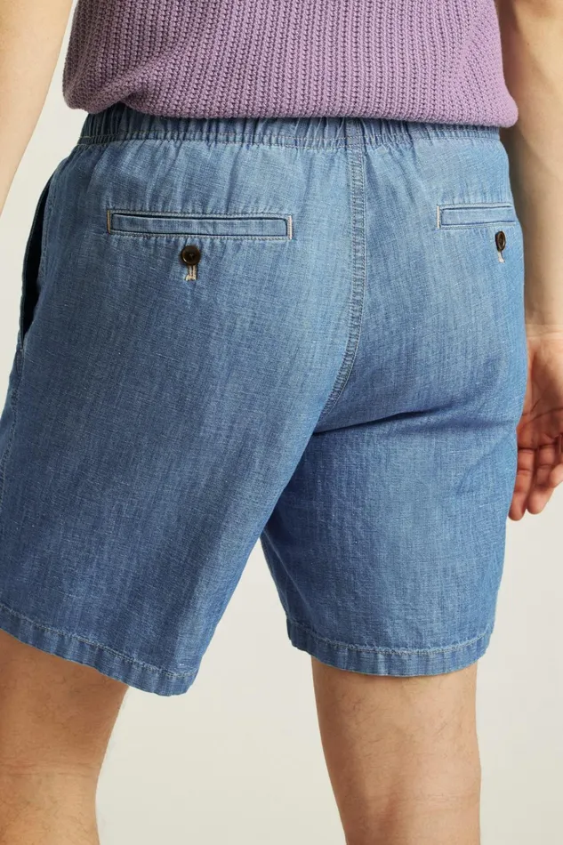 Men Casual Shorts Bonobos Nomad Short Light Wash