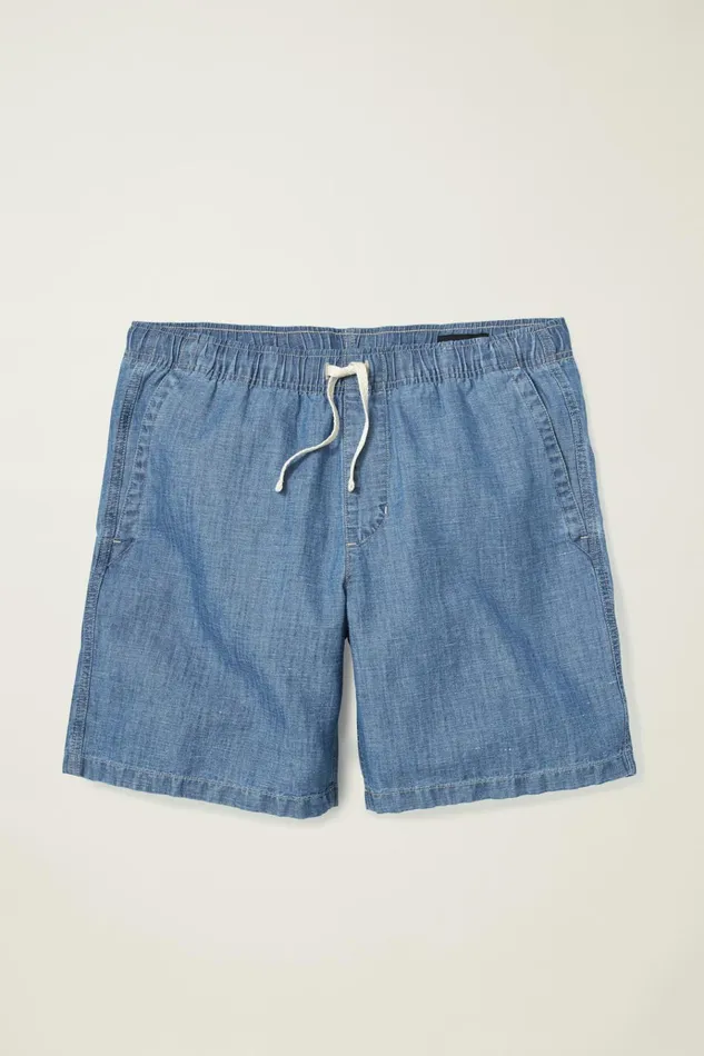 Men Casual Shorts Bonobos Nomad Short Light Wash