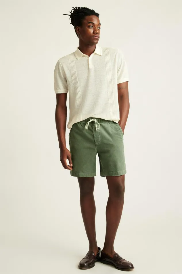 Men Casual Shorts Bonobos Nomad Short Moss Green