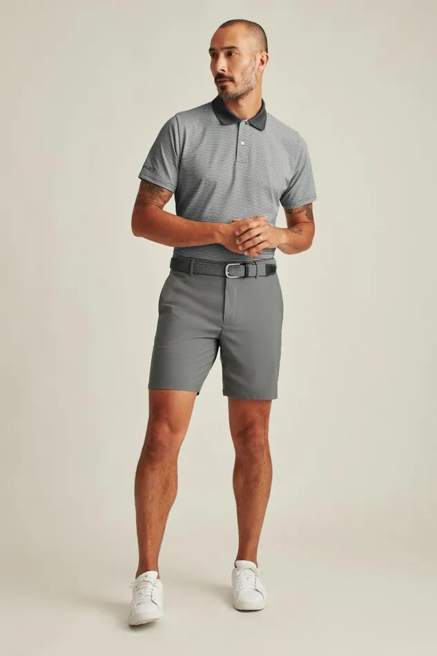 Men Casual Shorts Bonobos Performance Link Shorts Ash Grey