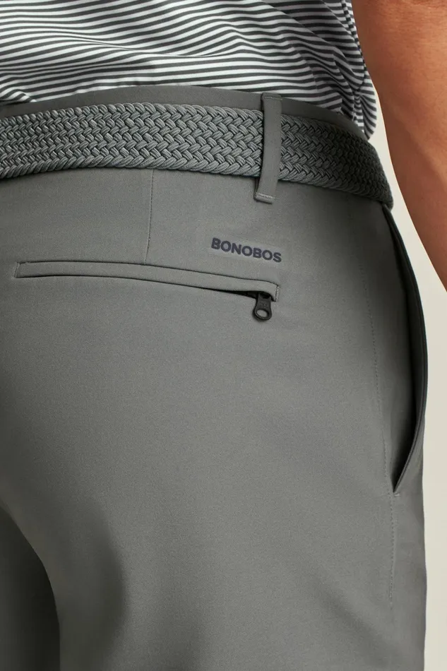 Men Casual Shorts Bonobos Performance Link Shorts Ash Grey