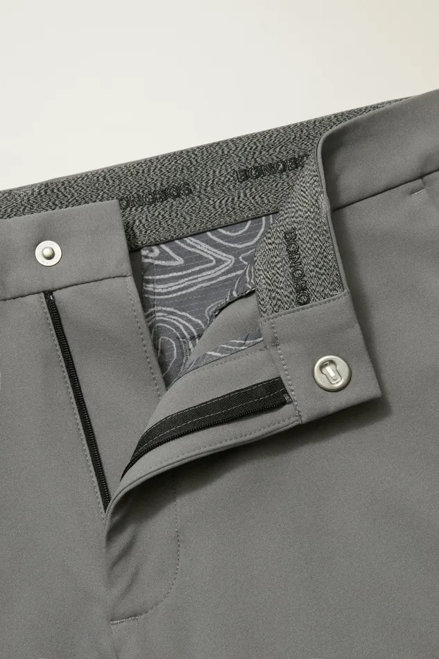 Men Casual Shorts Bonobos Performance Link Shorts Ash Grey