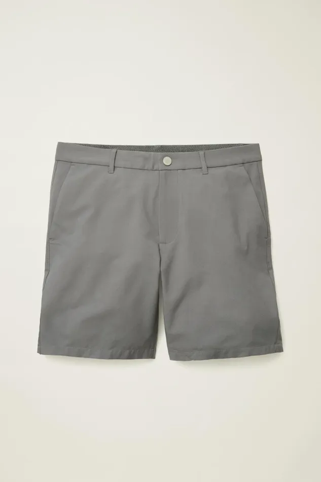 Men Casual Shorts Bonobos Performance Link Shorts Ash Grey