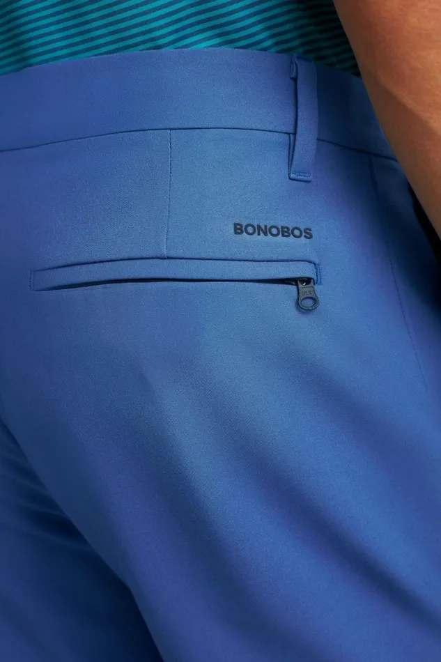 Men Casual Shorts Bonobos Performance Link Shorts Dark Blue
