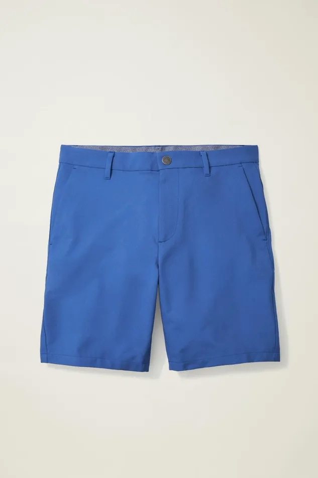 Men Casual Shorts Bonobos Performance Link Shorts Dark Blue