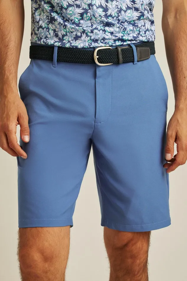 Men Casual Shorts Bonobos Performance Link Shorts Dutch Blue