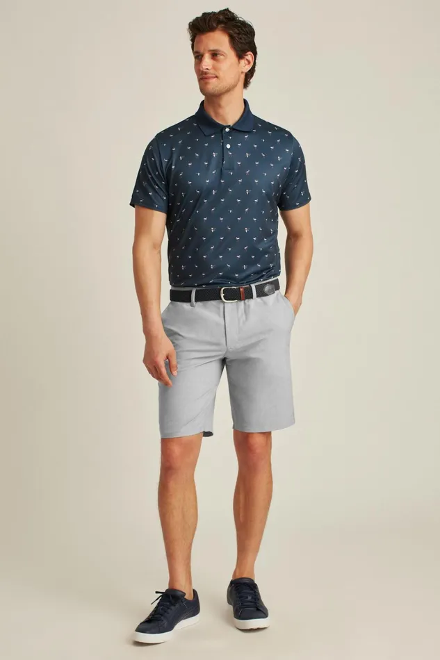 Men Casual Shorts Bonobos Performance Link Shorts Heather Grey