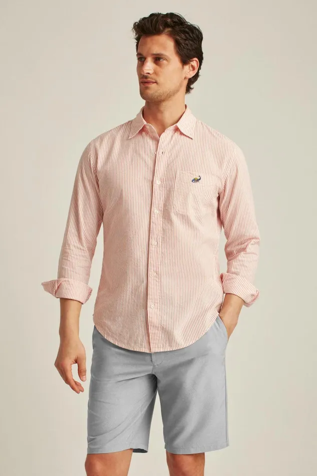 Men Casual Shorts Bonobos Performance Link Shorts Heather Grey