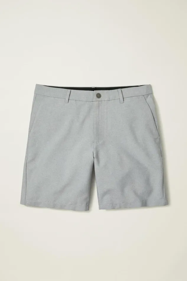 Men Casual Shorts Bonobos Performance Link Shorts Heather Grey