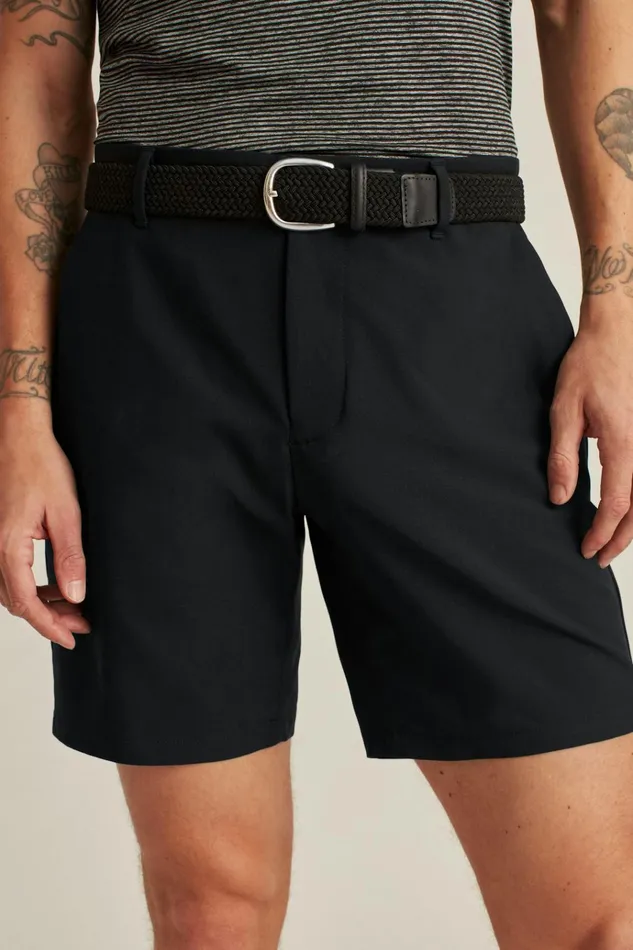 Men Casual Shorts Bonobos Performance Link Shorts Jet Black