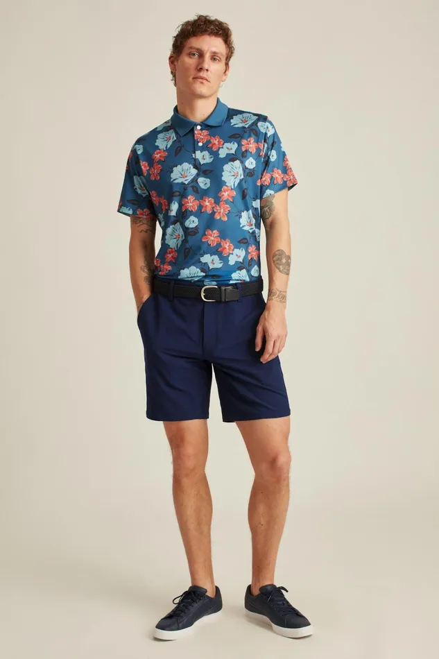 Men Casual Shorts Bonobos Performance Link Shorts Navy