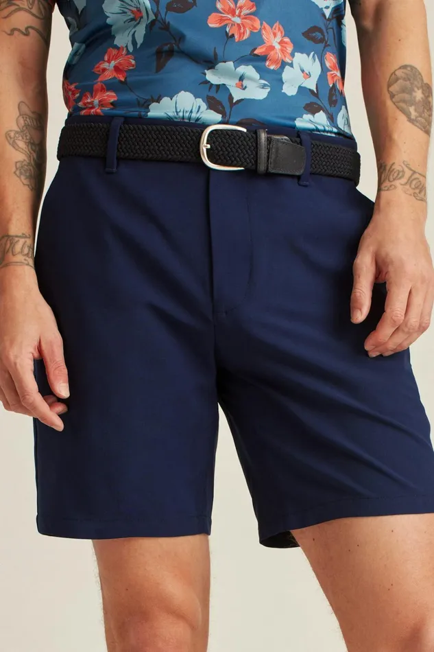 Men Casual Shorts Bonobos Performance Link Shorts Navy