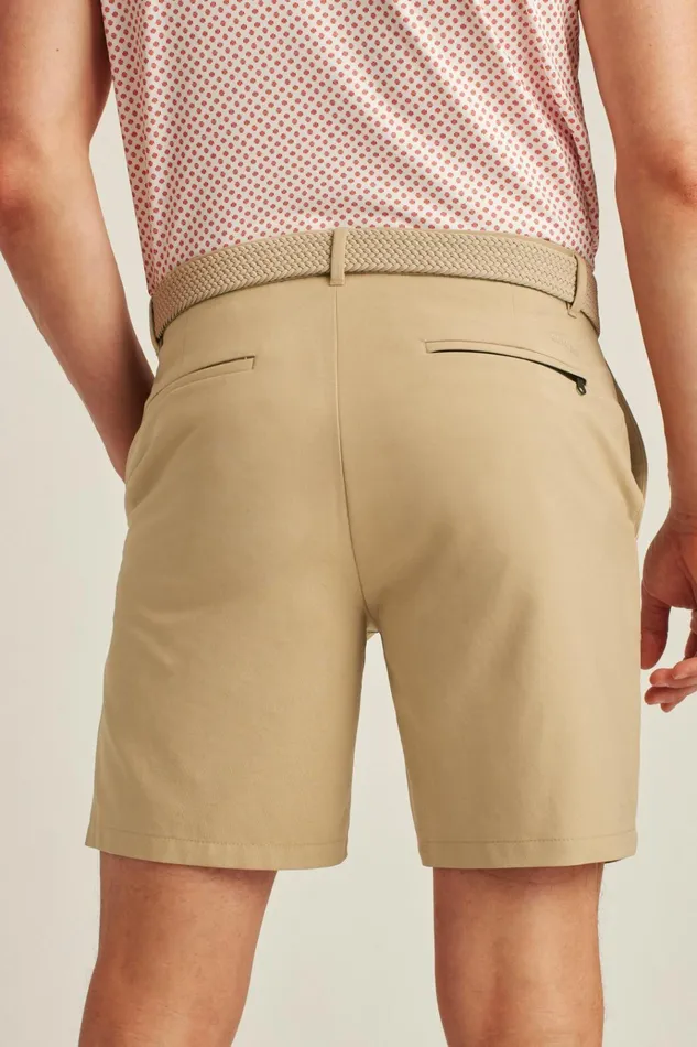 Men Casual Shorts Bonobos Performance Link Shorts Oak Khaki