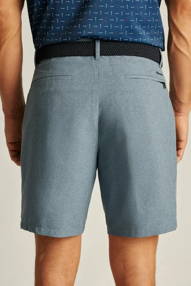 Men Casual Shorts Bonobos Performance Link Shorts Space Blue Heather