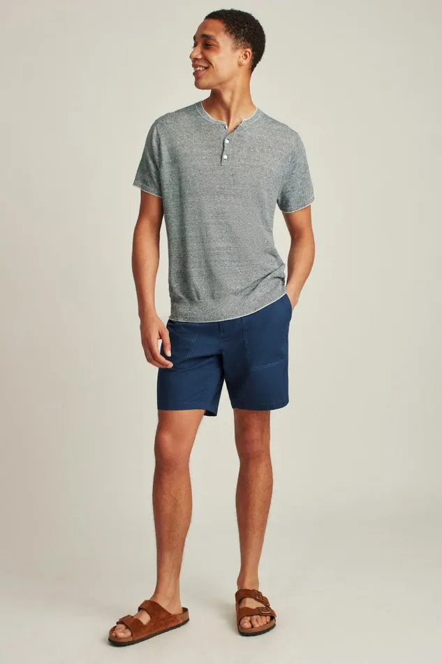 Men Casual Shorts Bonobos Ripstop Fatigue Shorts Deep Space
