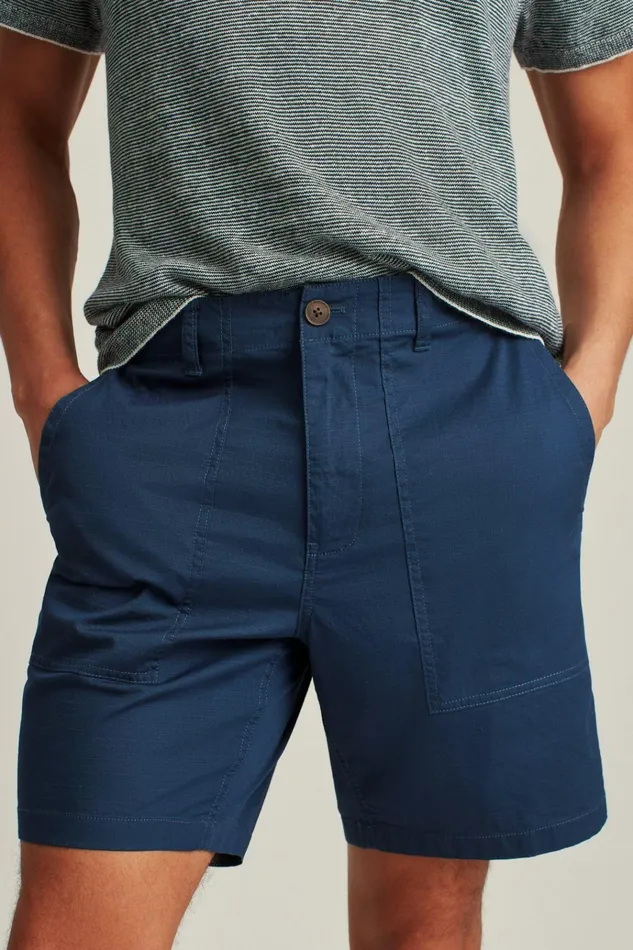 Men Casual Shorts Bonobos Ripstop Fatigue Shorts Deep Space
