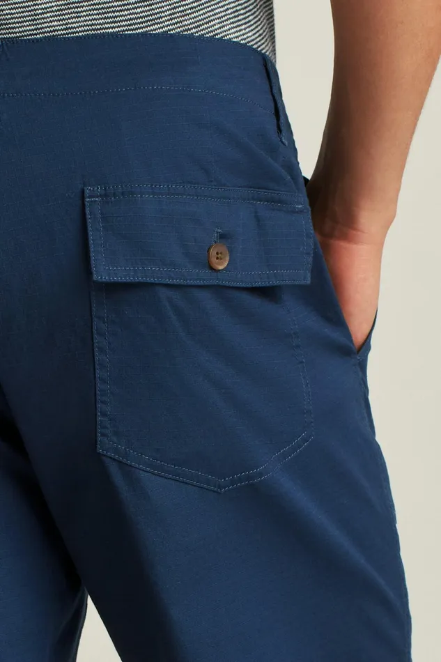 Men Casual Shorts Bonobos Ripstop Fatigue Shorts Deep Space