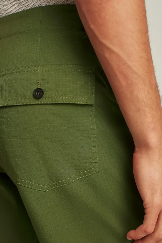 Men Casual Shorts Bonobos Ripstop Fatigue Shorts Pickle Green