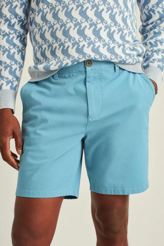 Men Casual Shorts Bonobos The Chino Short 20 Adriatic Blue