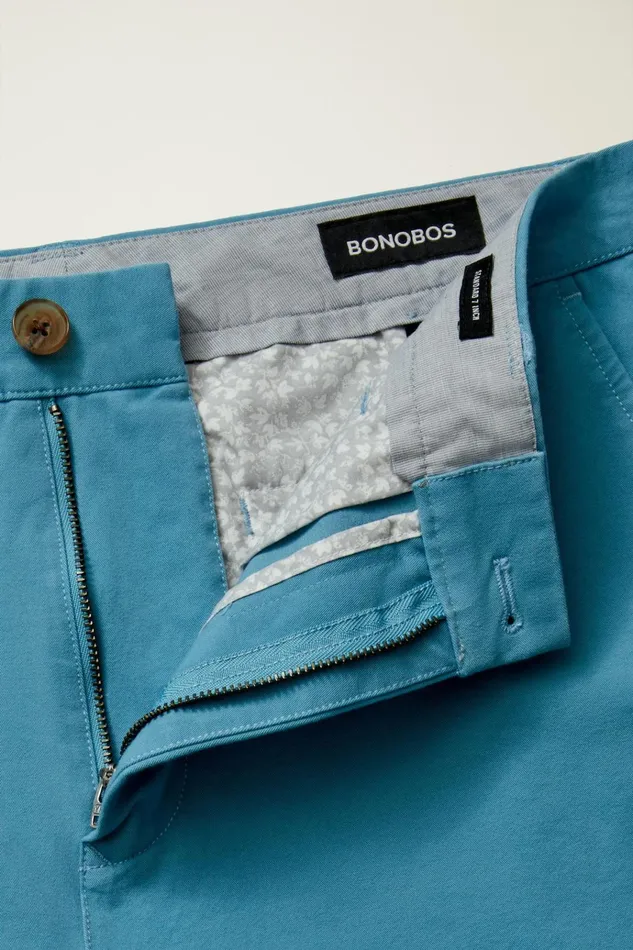 Men Casual Shorts Bonobos The Chino Short 20 Adriatic Blue