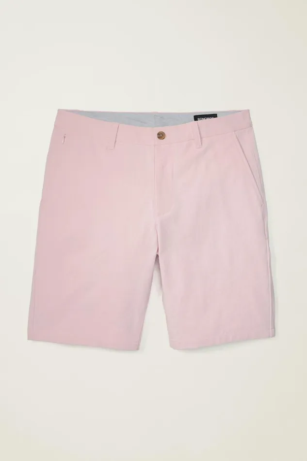 Men Casual Shorts Bonobos The Chino Short 20 Chalk Pink