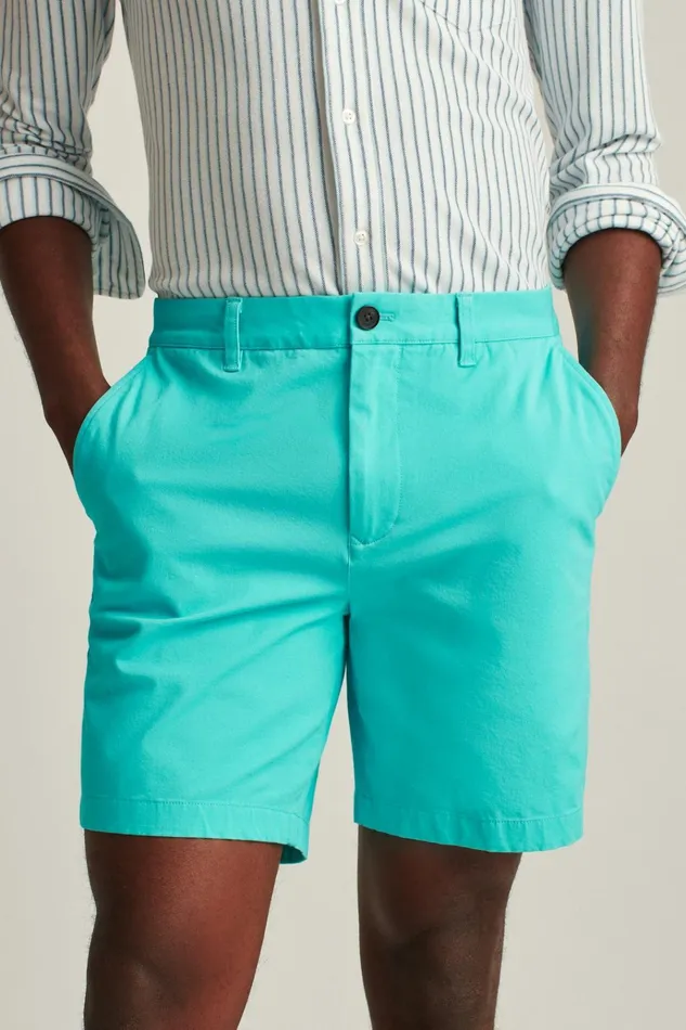 Men Casual Shorts Bonobos The Chino Short 20 Coast Blue