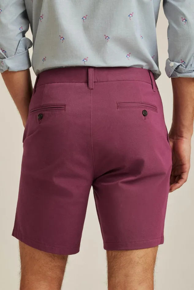 Men Casual Shorts Bonobos The Chino Short 20 Crushed Violet