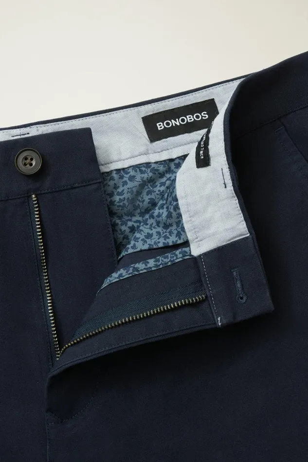 Men Casual Shorts Bonobos The Chino Short 20 Deep Navy