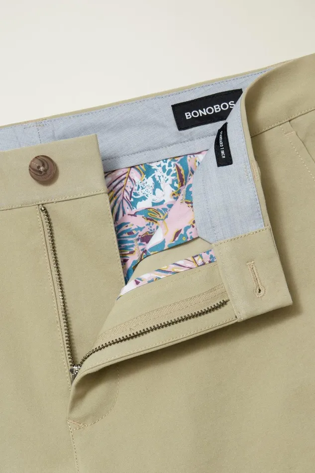 Men Casual Shorts Bonobos The Chino Short 20 Elm Green