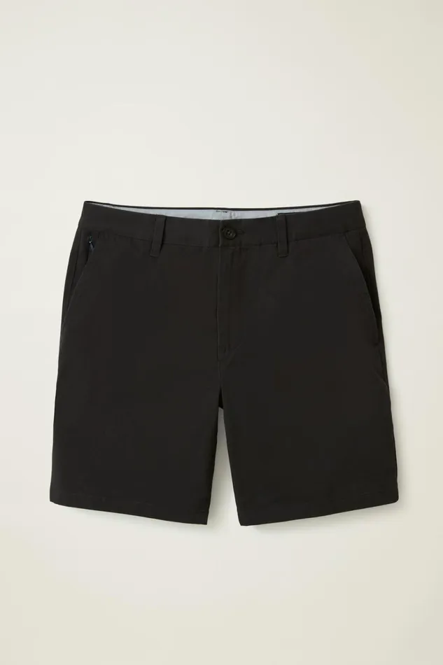 Men Casual Shorts Bonobos The Chino Short 20 Faded Black