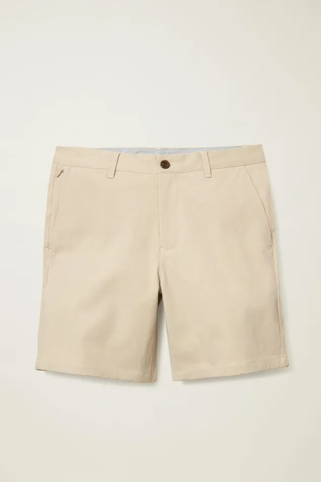 Men Casual Shorts Bonobos The Chino Short 20 Fossil Grey