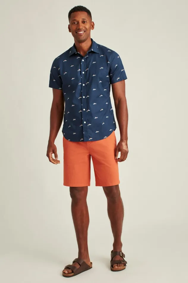 Men Casual Shorts Bonobos The Chino Short 20 Ginger