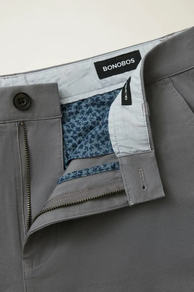 Men Casual Shorts Bonobos The Chino Short 20 Graphites
