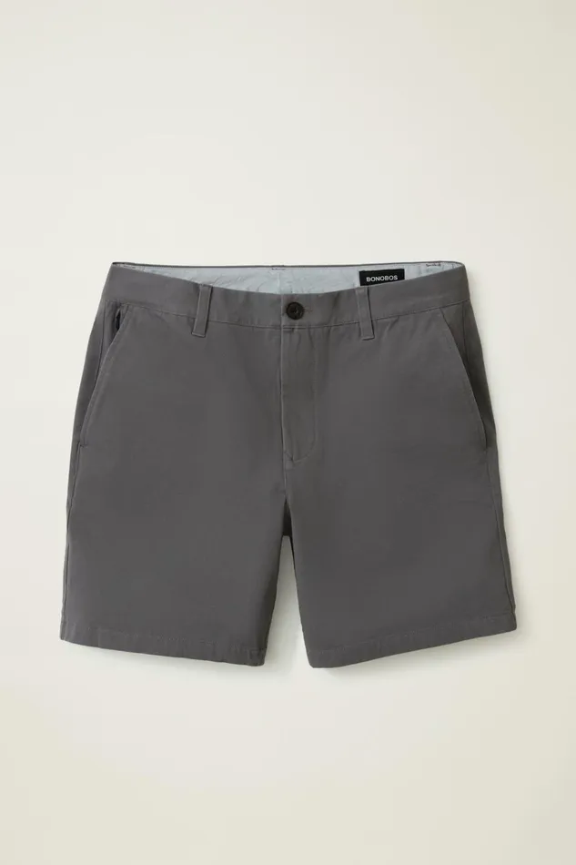 Men Casual Shorts Bonobos The Chino Short 20 Graphites