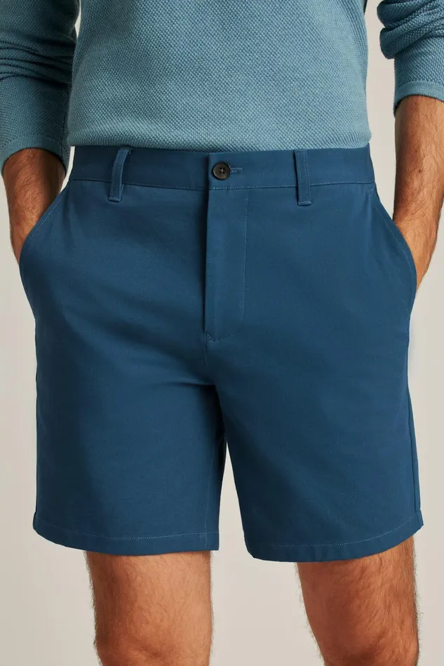 Men Casual Shorts Bonobos The Chino Short 20 Navy Peony