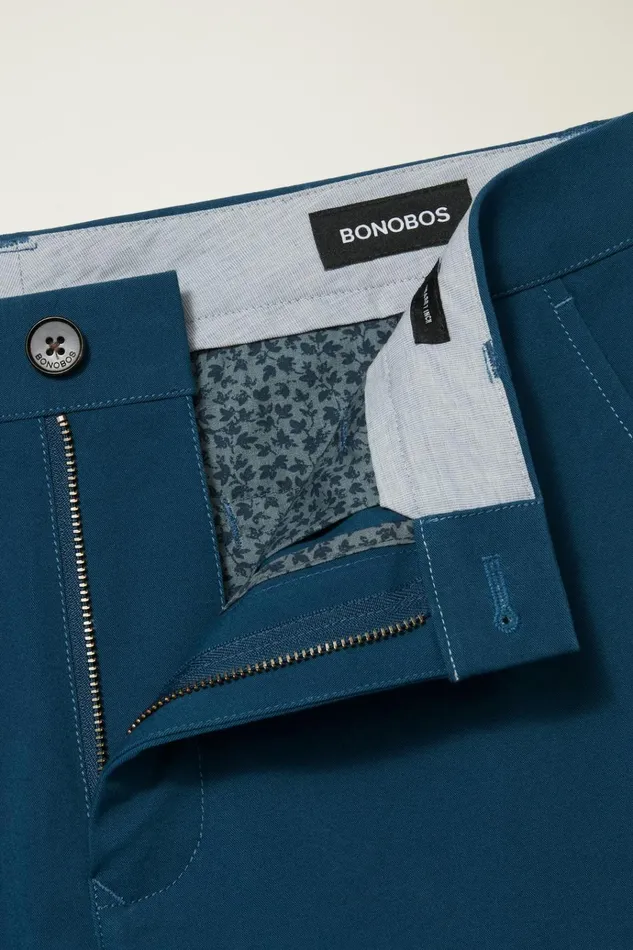 Men Casual Shorts Bonobos The Chino Short 20 Navy Peony