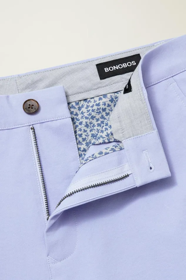 Men Casual Shorts Bonobos The Chino Short 20 Pastel Lilac