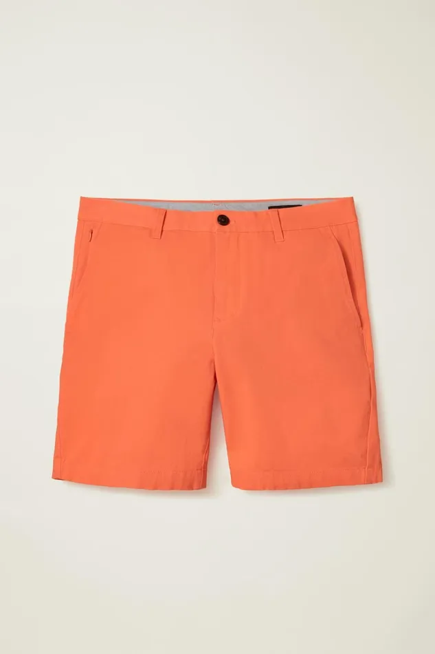 Men Casual Shorts Bonobos The Chino Short 20 Persimmon