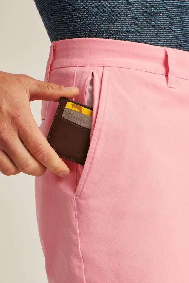 Men Casual Shorts Bonobos The Chino Short 20 Pink Salmon