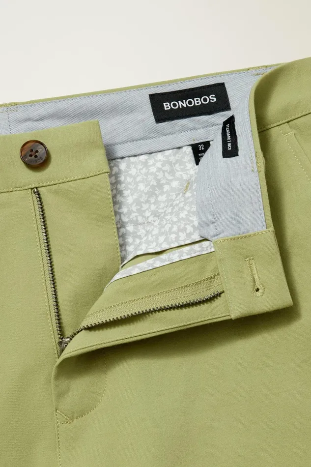 Men Casual Shorts Bonobos The Chino Short 20 Sage Green