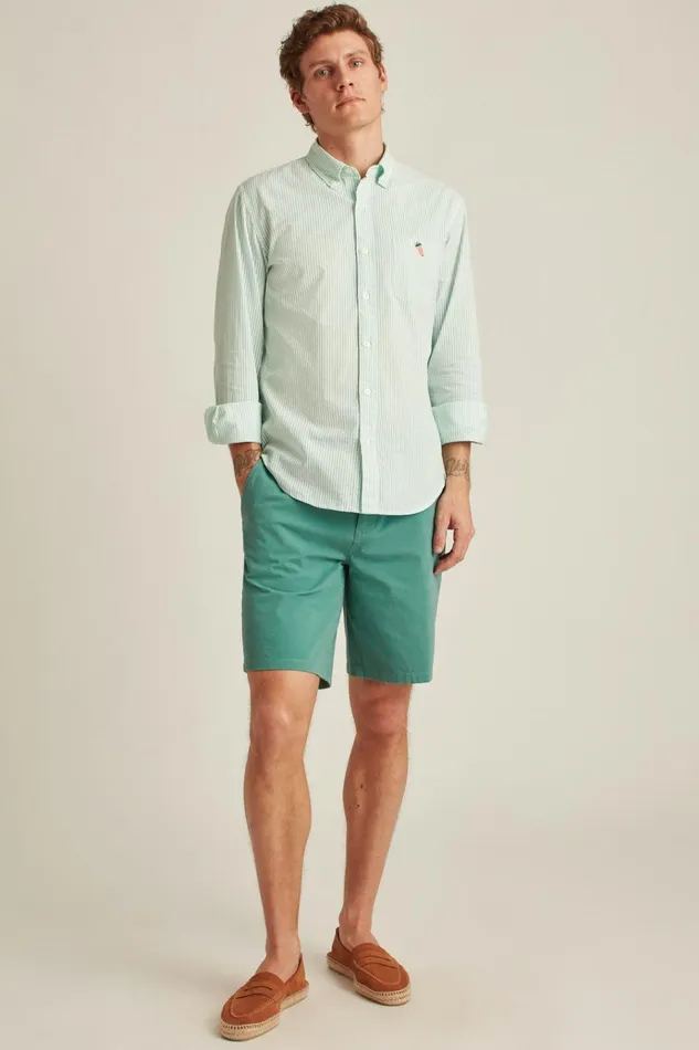 Men Casual Shorts Bonobos The Chino Short 20 Sagebrush Green