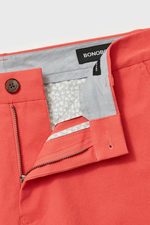 Men Casual Shorts Bonobos The Chino Short 20 Spiced Coral