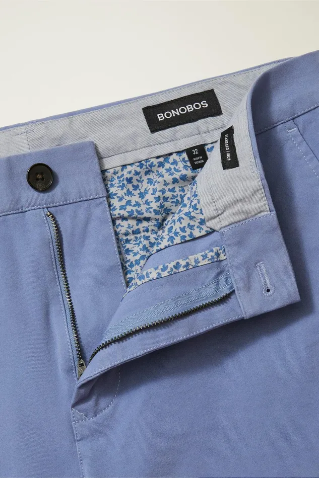 Men Casual Shorts Bonobos The Chino Short 20 Stonewash