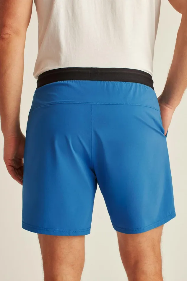 Men Casual Shorts Bonobos The Lined Gym Short Daphne Blue