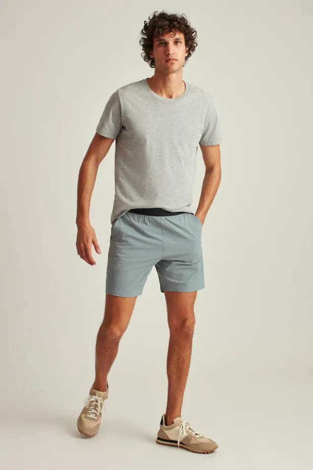 Men Casual Shorts Bonobos The Lined Gym Short Monument Grey