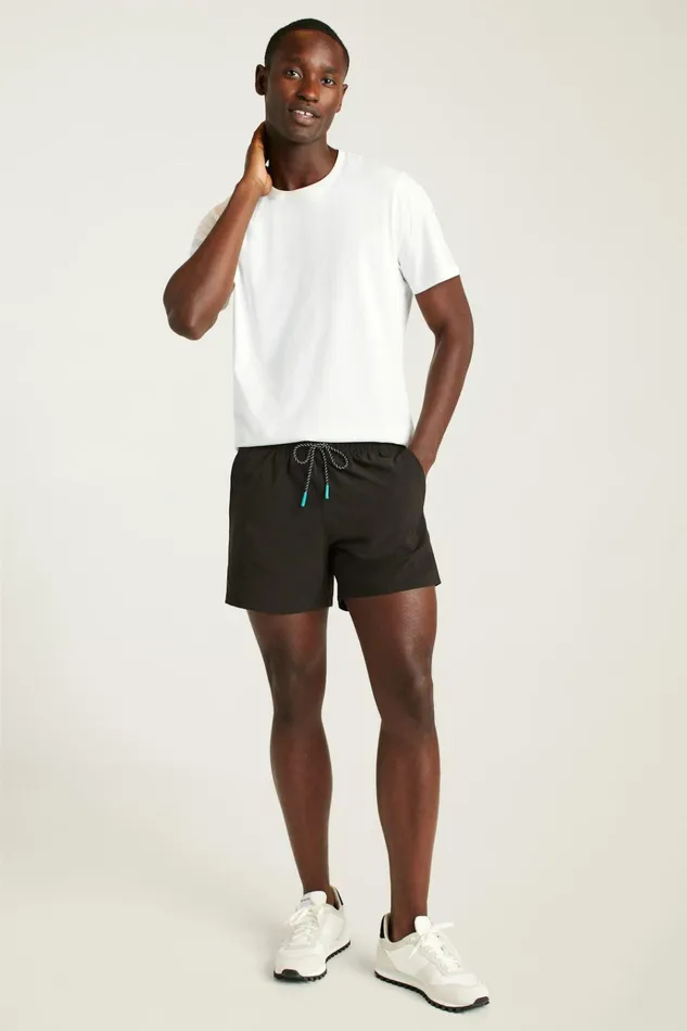 Men Casual Shorts Bonobos The Rec Short Black