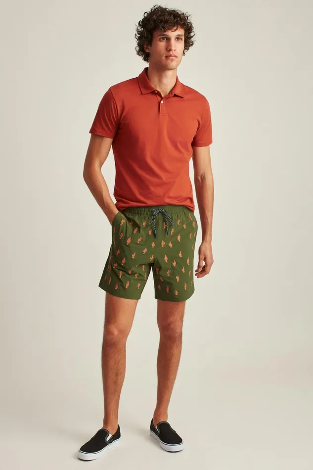 Men Casual Shorts Bonobos The Rec Short Cactus