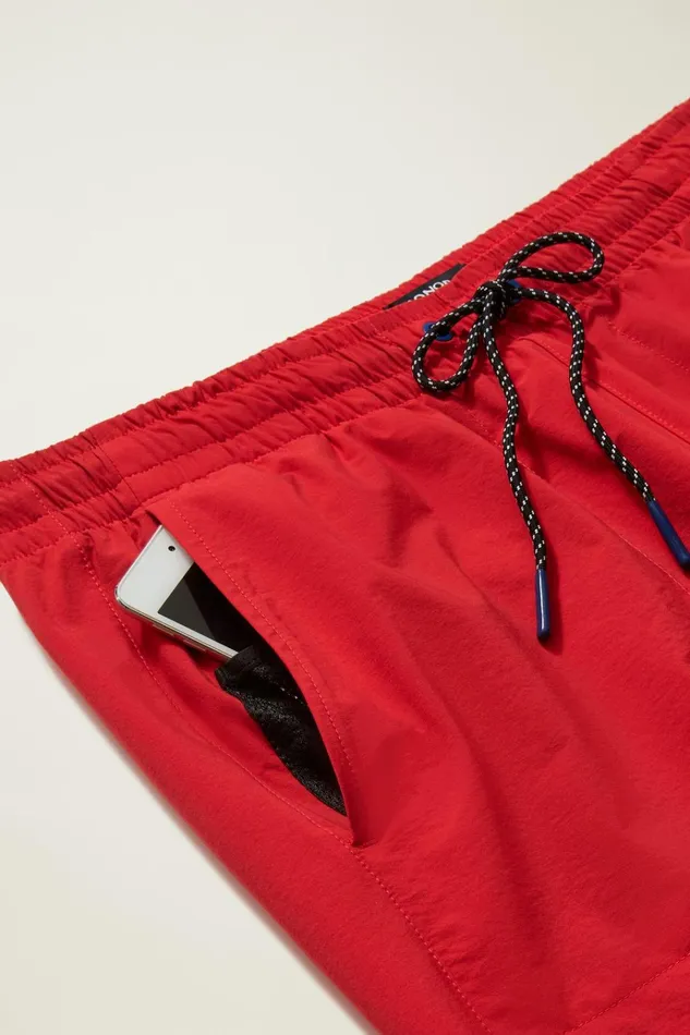 Men Casual Shorts Bonobos The Rec Short Urban Red